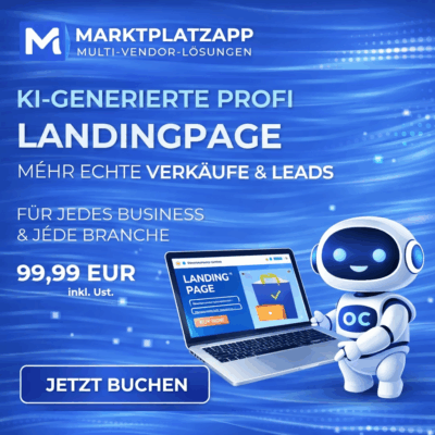 KI-gestützte Webseiten-Erstellung