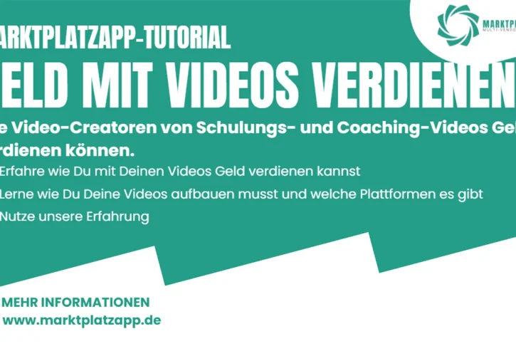 Wie Video-Creatoren von Schulungs- und Coaching-Videos Geld verdienen können, welche Plattformen sich eignen und wie die Monetarisierung funktioniert.