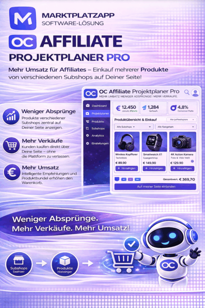 Der Affiliate-Projektplaner