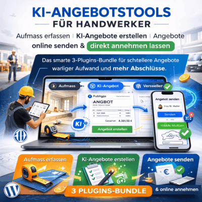 OC-KI-Angebotstools für Handwerker