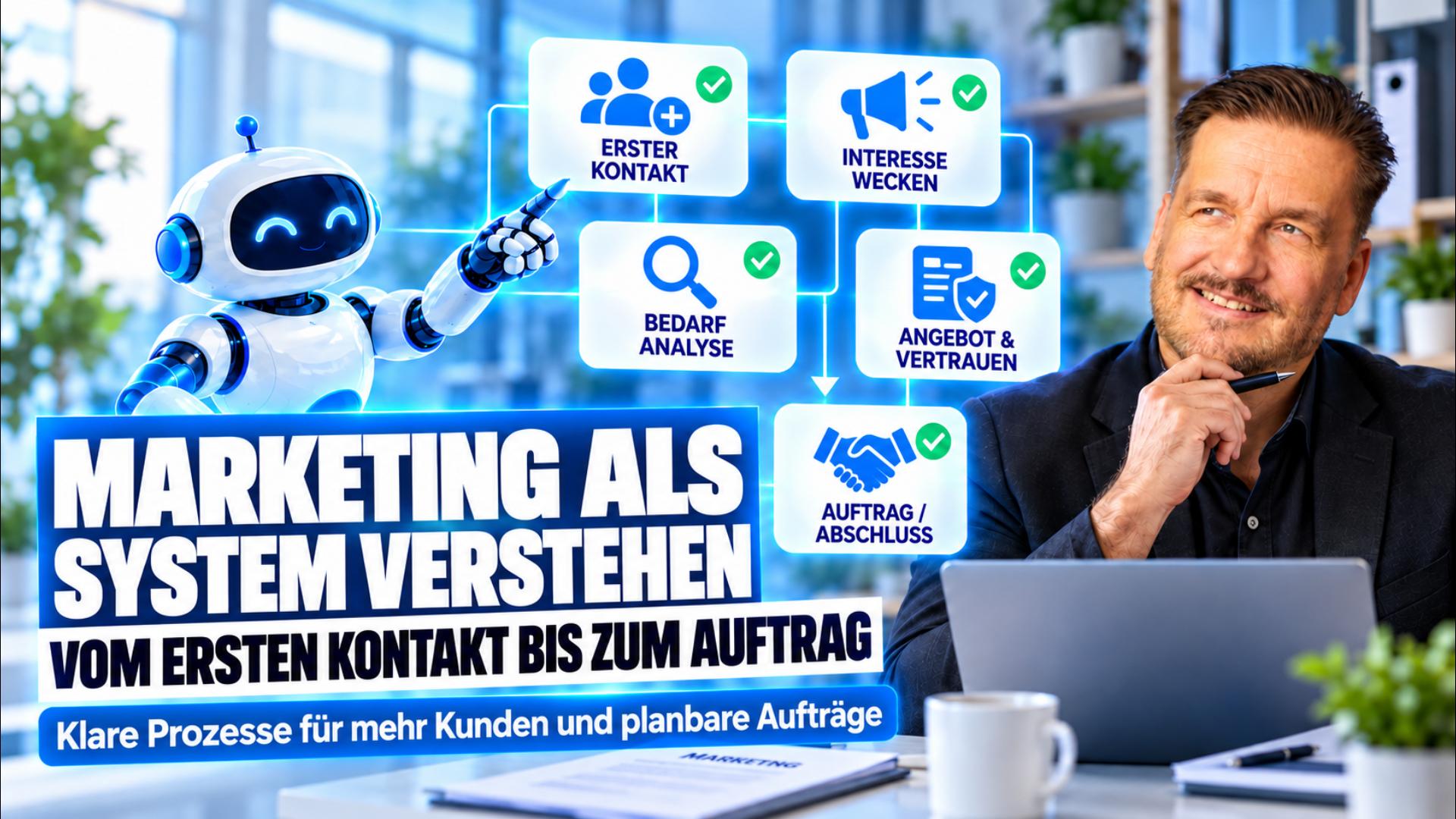 Marketing als System verstehen – Vom ersten Kontakt bis zum Auftrag