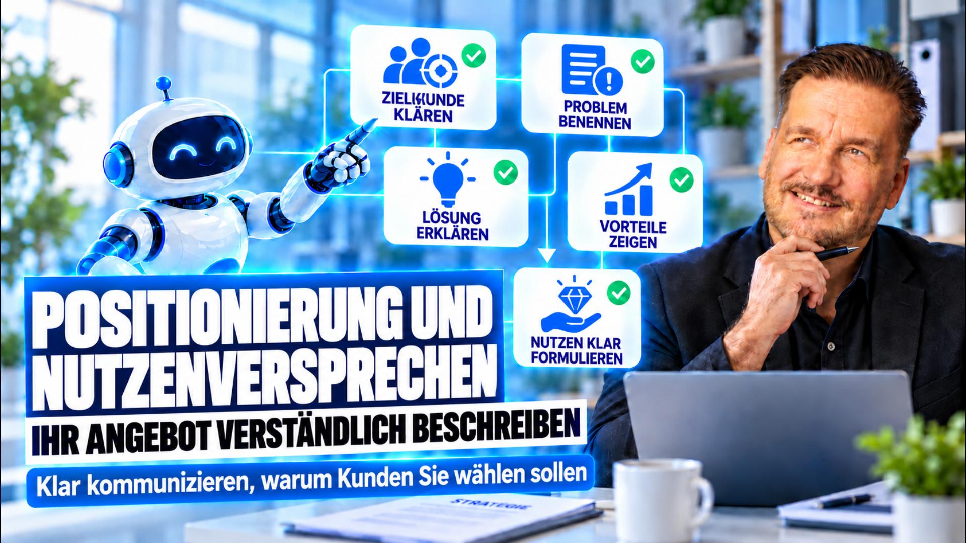 Positionierung und Nutzenversprechen – Ihr Angebot verständlich beschreiben
