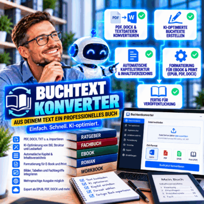 KI-Buchtextkonverter