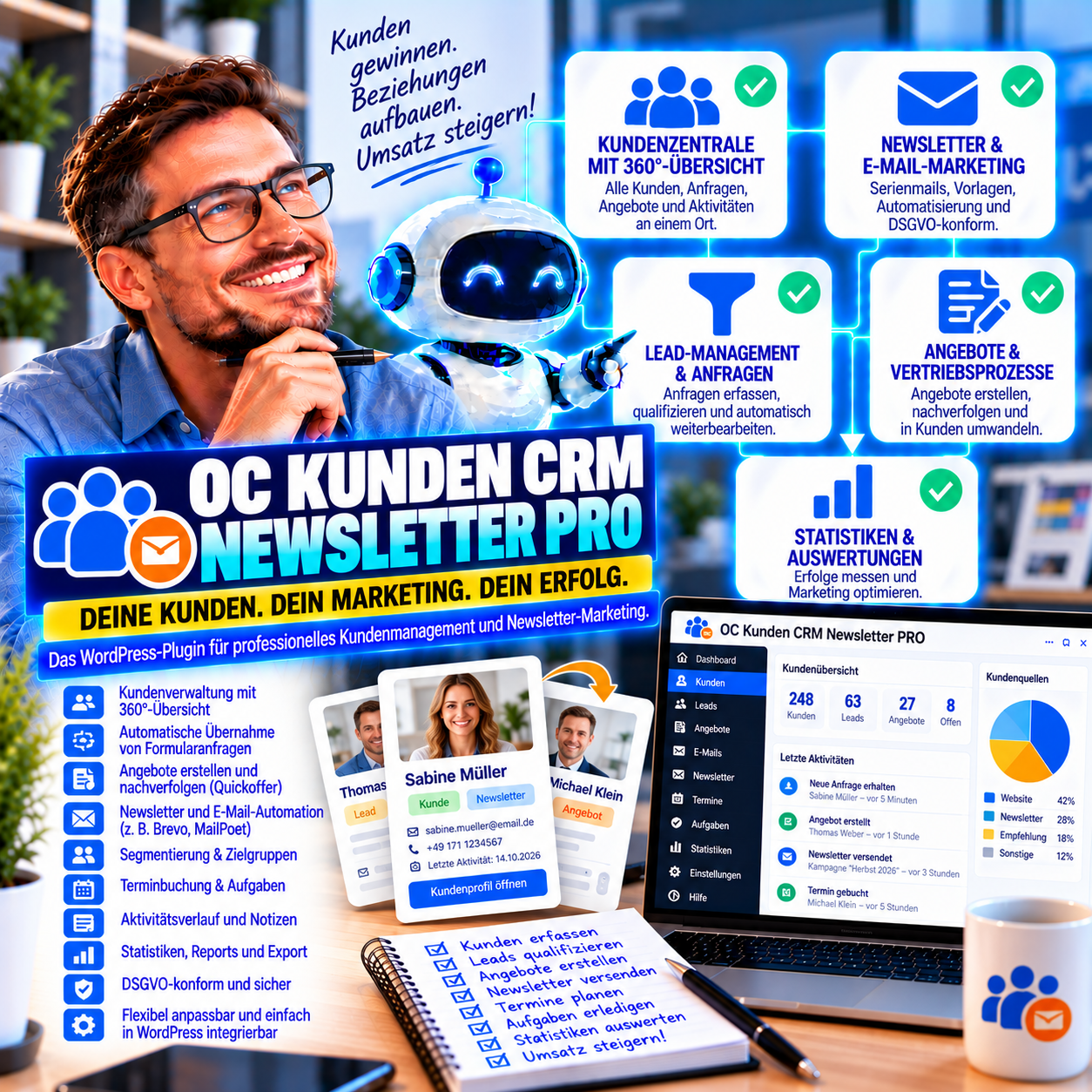 OC Kunden CRM Newsletter PRO